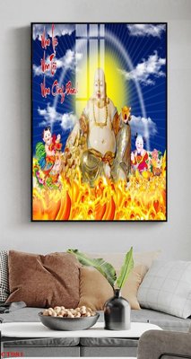 File in trần File tranh cây tiền tài lộc CT981 (bản gốc) đại dương