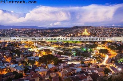 File in mica Canh dem thanh pho 102 (ảnh gốc) đẹp