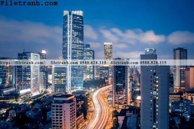 Tải file gốc Canh dem thanh pho 175 (để in lụa)