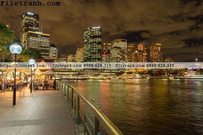 File PSD Canh dem thanh pho 277 (chất lượng in ấn)