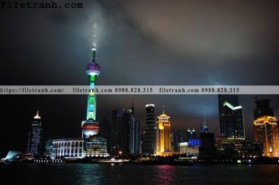 File PSD Canh dem thanh pho 330 (bản gốc) độ phân giải cao