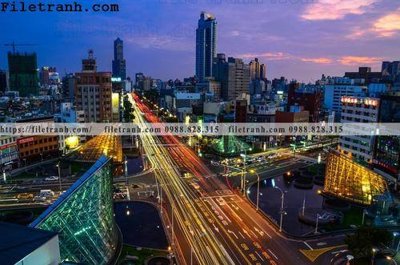 File tranh Canh dem thanh pho 336 (ảnh gốc) độ nét vượt trội