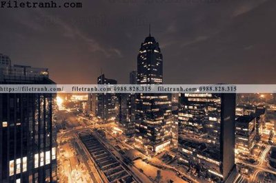 File ảnh Canh dem thanh pho 340 (gốc) dùng in Pano