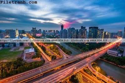 Tải file Canh dem thanh pho 428 (gốc) chủ đề phong thủy