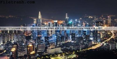 File PSD Canh dem thanh pho 455 (chất lượng in ấn)