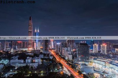 File gốc Canh dem thanh pho 469 (ảnh rõ nét) để in