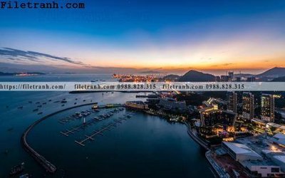 File gốc Canh dem thanh pho 506 (in 3D) cho trang trí