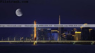 File tranh gốc Canh dem thanh pho 516 (bản đẹp) độc quyền