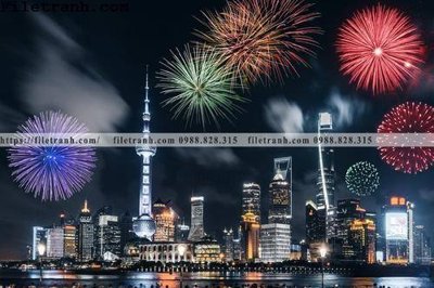 File tranh in trần 3D Canh dem thanh pho 530 (ảnh gốc)