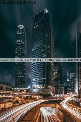 File ảnh Canh dem thanh pho 536 (gốc) in PP, decal