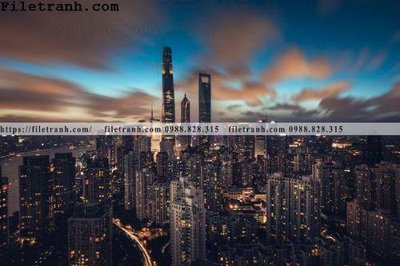 Mua file gốc Canh dem thanh pho 545 (in ấn) tại Filetranh.com