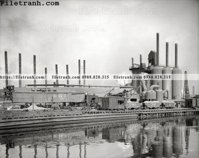 File gốc in mica Central Furnace Works_ 1908 chất lượng