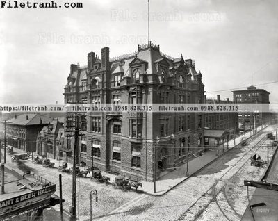 File ảnh gốc Central Union Station_ 1905 không vỡ nét