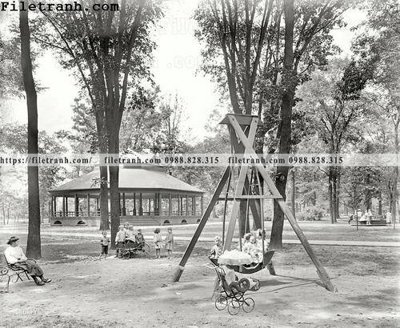 Download file gốc Clark Park_ 1900 (in mica) trang trí