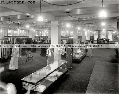 File gốc Cloak and Suit_ 1912 (ảnh chi tiết) để in lụa