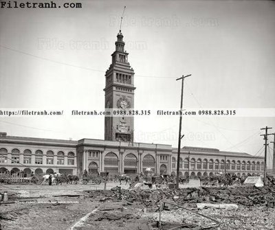 File tranh quảng cáo Clock-Stopper_ 1906 (file gốc) chuyên nghiệp