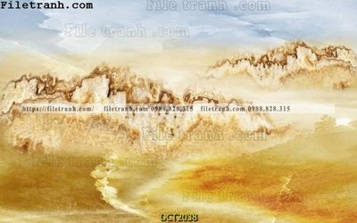 File tranh File vân đá cẩm thạch DCT2038 (gốc) in trên kính