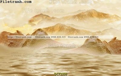 File tranh File vân đá cẩm thạch DCT2109 (bản gốc) in canvas