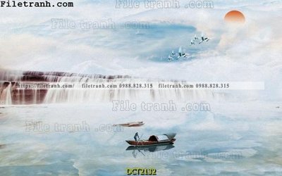 File gốc File vân đá cẩm thạch DCT2132 (in lụa) tranh phong thủy