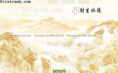 File tranh File vân đá cẩm thạch DCT2179 (bản gốc) in lụa dán tường