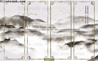 File gốc File vân đá cẩm thạch DCT2322 (in tráng gương) nghệ thuật