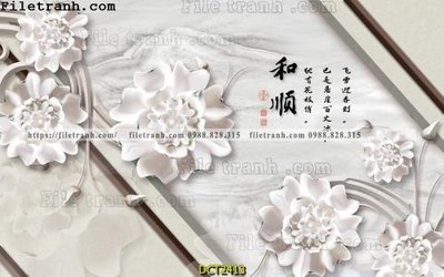 File in mica File vân đá cẩm thạch DCT2413 (bản gốc) sắc sảo