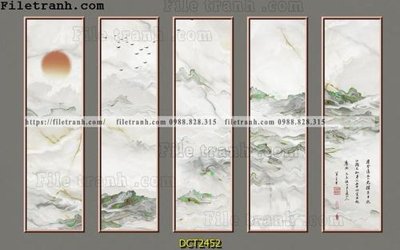 File in trần File vân đá cẩm thạch DCT2452 (bản gốc) mây trời