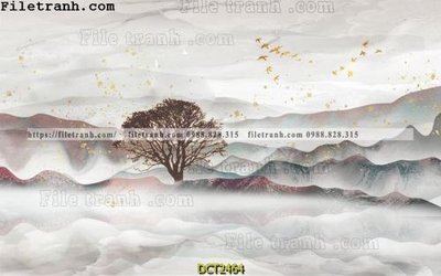 File tranh File vân đá cẩm thạch DCT2464 (bản gốc) treo phòng ăn