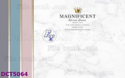 File tranh File gốc in tranh tổng hợp DCT5064 (ảnh gốc) cho in ấn kỹ thuật số