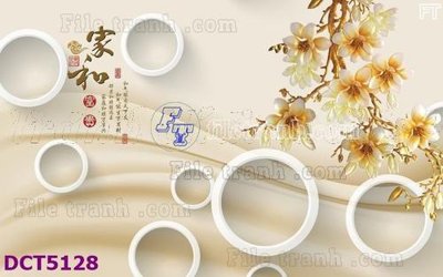 File tranh in trần File gốc in tranh tổng hợp DCT5128 (ảnh gốc siêu nét)