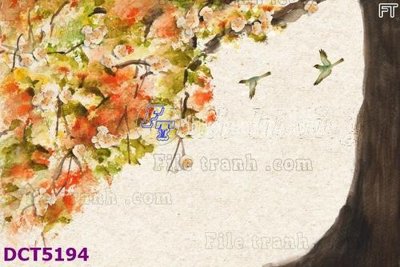 File in mica File gốc in tranh tổng hợp DCT5194 (ảnh gốc) đẹp