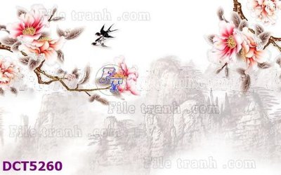 File gốc File gốc in tranh tổng hợp DCT5260 (phong cách) châu Âu
