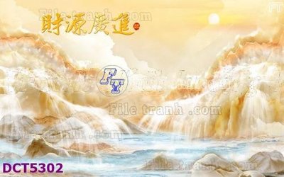 File PSD File gốc in tranh tổng hợp DCT5302 (gốc) nhiều lớp (multi-layer)