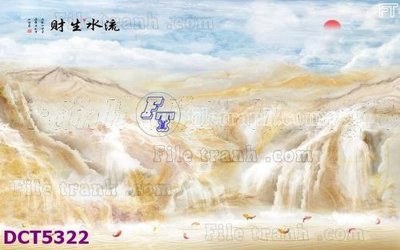 File gốc File gốc in tranh tổng hợp DCT5322 (in mica) cắt laser