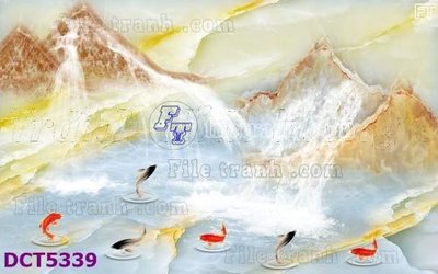 File gốc File gốc in tranh tổng hợp DCT5339 (in ấn) màu sắc trung thực