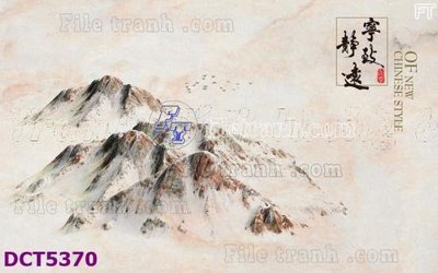 File tranh File gốc in tranh tổng hợp DCT5370 (gốc) in trên kính