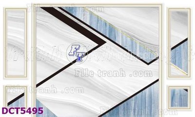 File tranh File gốc in tranh tổng hợp DCT5495 (ảnh gốc) in trần 3D