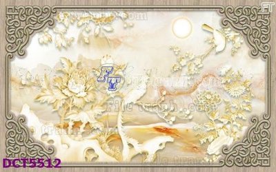 File PSD File gốc in tranh tổng hợp DCT5512 (bản gốc) đã tách nền