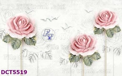 File gốc File gốc in tranh tổng hợp DCT5519 (in lụa) tranh mã đáo