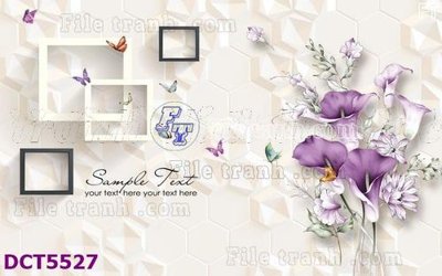 File PSD File gốc in tranh tổng hợp DCT5527 (nguyên gốc) chất lượng cao