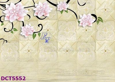 File in lụa File gốc in tranh tổng hợp DCT5552 (hoa văn) File gốc in tranh tổng hợp DCT5552