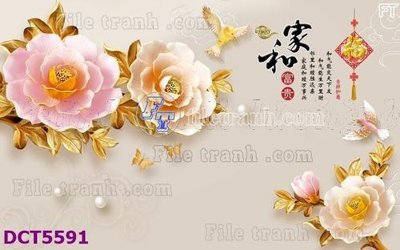 File ảnh gốc File gốc in tranh tổng hợp DCT5591 không vỡ nét