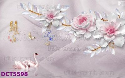 File tranh File gốc in tranh tổng hợp DCT5598 (gốc) chủ đề động vật