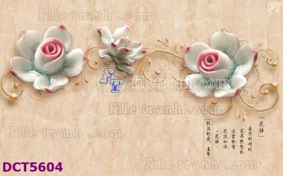 File gốc File gốc in tranh tổng hợp DCT5604 (in lụa) cao cấp