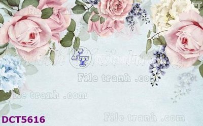 File PSD File gốc in tranh tổng hợp DCT5616 (bản gốc) dễ dàng edit
