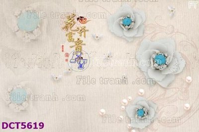 Download file File gốc in tranh tổng hợp DCT5619 (gốc) in mica cao cấp