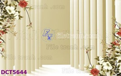File in mica File gốc in tranh tổng hợp DCT5644 (ảnh gốc) đẹp