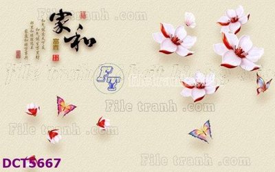 Hình ảnh file gốc in trần nhà File gốc in tranh tổng hợp DCT5667
