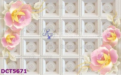 File tranh File gốc in tranh tổng hợp DCT5671 (gốc) in backlit film