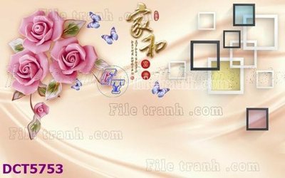 File gốc File gốc in tranh tổng hợp DCT5753 (bản quyền) cho in ấn